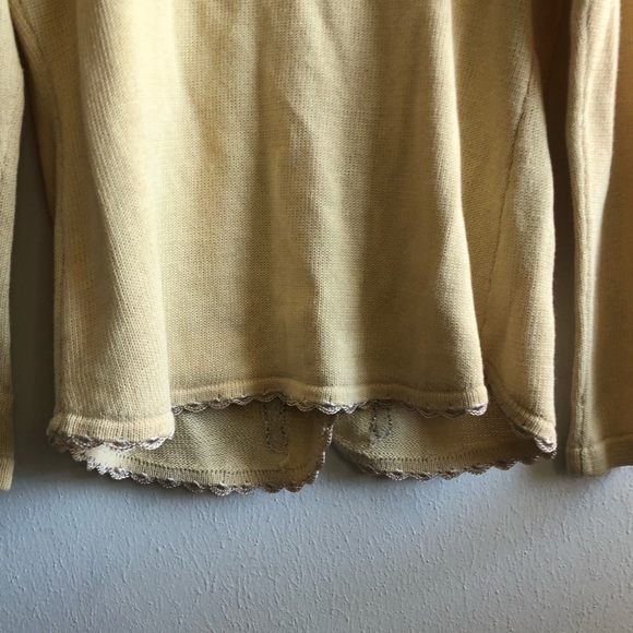 Storybook Knits Holiday Sweater Beaded Sequins Reindeer Cardigan S NWT Christmas - Picture 13 of 17